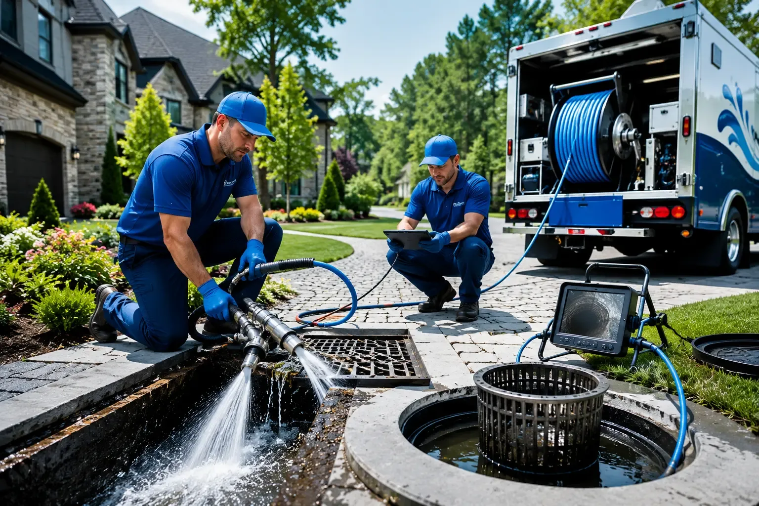 Local outdoor drain cleaning professionals in Elgin, OH