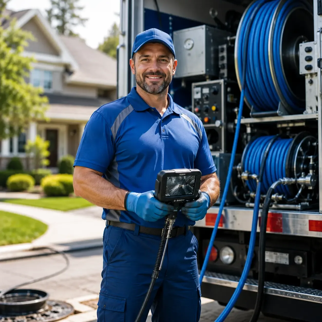 Local outdoor drain cleaning specialists in Elgin, OH